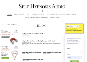 Self Hypnosis Audio