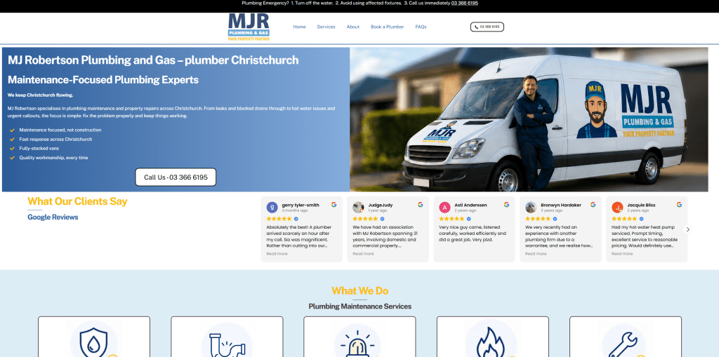 MJ Robertson Plumbers